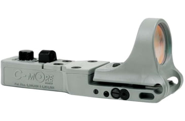 Image of C-MORE SlideRide Red Dot Sight w/Click Switch, Gray, 6 MOA CSRG-6