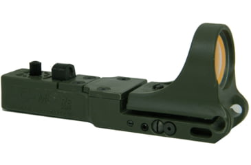 Image of C-MORE SlideRide Red Dot Sight w/Standard Switch, Olive Drab Green, 8 MOA SROD-8