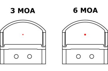 Image of C-MORE STS2 Red Dot Sight, Black, 3 MOA, STS2B-3