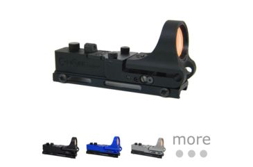 Image of C-MORE Tactical Railway Red Dot Sight w/ Click Switch, Aluminum, Black, Blue, Gray, Olive Drab Green, Red