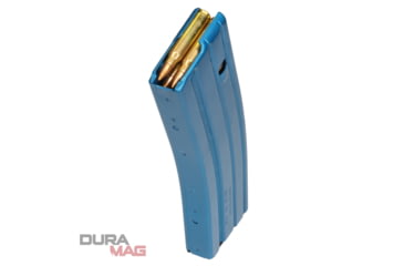 Image of Duramag Speed Rifle Magazine, 5.56, .223, 300BLK, 10-Round, Anodized T360 Coatin, Blue, 10rd, 3023005175CPDL10-10RD