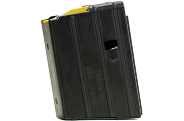 Image of Duramag SS Stainless Steel Magazine, Everflex Spring CPD Plate, .350 Legend, 10RD, T360 Coating, Black/Orange, 1035041178CPD-10RD