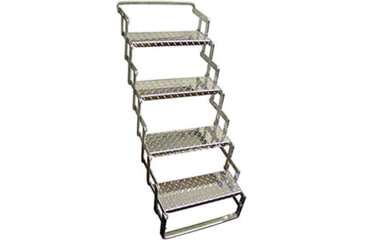 Image of C.R. Brophy Aluminum Scissor Steps 4 Step 31in 40 Vert. Ext., AS04