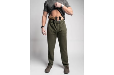 Image of Crucial Concealment Carrier Sweatpants - Army Green 6C1EAB51, No Belt, S, FF007013