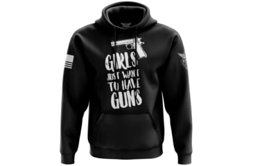 Image of We the People Holsters Girls Just Want To Have Guns Hoodie C1DD45B5, 4534194667618