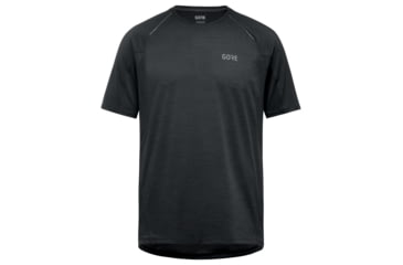 Image of GOREWEAR Mens R5 Running Shirt in Black XS Slim fit 3B2F0ABB, 100614-9900-S