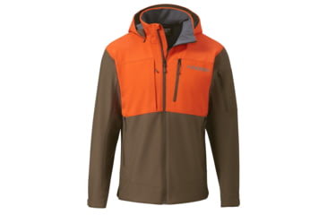 Image of KUIU Guide PRO Hooded Hunting Jacket in Blaze/Major Brown Size 4XL FC8EAD56, Blaze/Major Brown, 4XL, Nylon, Adult, Male, 7607140909214