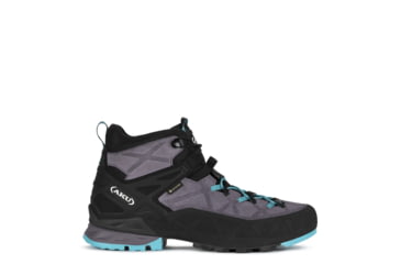 Image of Aku Rock DFS Mid GTX Approach Shoes - Women's, Light Grey/Turquoise, 9.5 US, 7192419.5