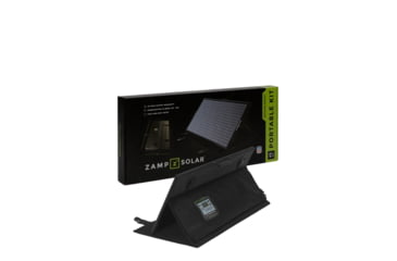 Image of Zamp Solar Obsidiana Series 45-Watt Portable Kit, Regulated, Black, One Size, USP2001