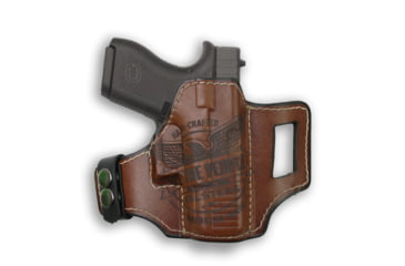 Image of Wethepeopleholsters.Com Glock 43/43X Independence Leather OWB Holster, glock-43-43x-independence-leather-owb-holster