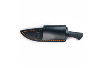 Image of Montana Knife Company BLACK/ORANGE BLACKFOOT 2.0 LEATHER SHEATH - HORIZONTAL CARRY 1A72003F, MKC-001072