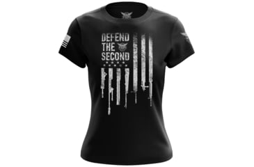 Image of Wethepeopleholsters.Com Defend The Second Flag Womens Short Sleeve Shirt, defend-the-second-flag-womens-short-sleeve-shirt