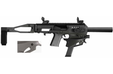 Image of CAA Gen 2 Clock MCKP80 / Polymer 80 Micro Conversion Kit, Tungsten Gray, MCKP80TU