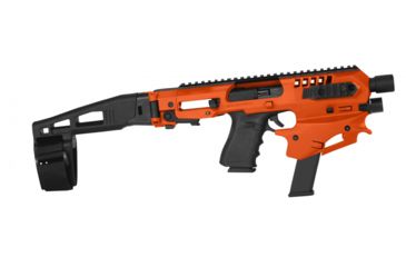 Image of CAA Glock MCK - Micro Conversion Kit, Glock 17/19/19X/22/23/31/32/45, Long Stabilizer, Orange, MCKO