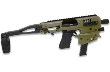 Image of CAA MCK 2.0 Gen 2 Micro Conversion Kit w/Advanced Upgrade, Glock 17,19,19X,22,23,25,31,32,45,Green, MCKGEN2GA