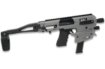Image of CAA MCK 2.0 Gen 2 Micro Conversion Kit, Glock 17,19,19X,22,23,25,31,32,45,Tungsten Gray, MCKGEN2TU
