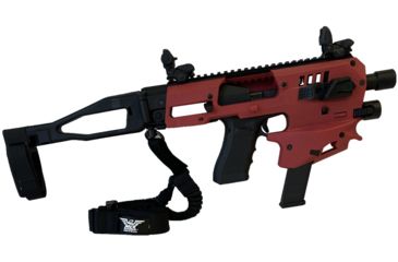 Image of CAA MCK 2.0 Gen 2 Micro Conversion Kit w/Advanced Upgrade, Glock 17,19,19X,22,23,25,31,32,45,Red, MCKGEN2RA