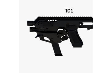 Image of CAA MCK Micro Conversion Kit Gen 1 Trigger Guard for Glock 17/19, Black, MCKTG1