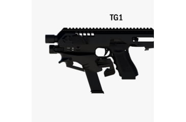 Image of CAA MCK Micro Conversion Kit Gen 1 Trigger Guard for Glock 17/19, Black, MCKTG1