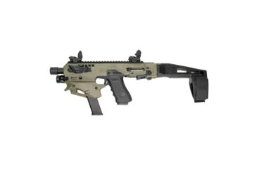 Image of CAA Glock MCK - Micro Conversion Kit, Glock 17/19/19X/22/23/31/32/45, Long Stabilizer, OD Green, MCKG