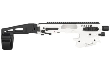 Image of CAA Glock MCK - Micro Conversion Kit, Glock 17/19/19X/22/23/31/32/45, Long Stabilizer, White, MCKW
