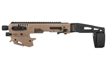 Image of CAA Smith &amp; Wesson MCK - Micro Conversion Kit, M&amp;P 9/M&amp;P 9 Compact/M&amp;P 40/M&amp;P 40 Compact, Tan/FDE, Long Stabilizer, MCKMPGEN1T
