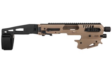 Image of CAA Smith &amp; Wesson MCK - Micro Conversion Kit, M&amp;P 9/M&amp;P 9 Compact/M&amp;P 40/M&amp;P 40 Compact, Tan/FDE, Long Stabilizer, MCKMPGEN1T