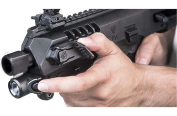 Image of CAA Micro Conversion Kit Flashlight/Laser Adaptor for side rail, Black, MCKFLA