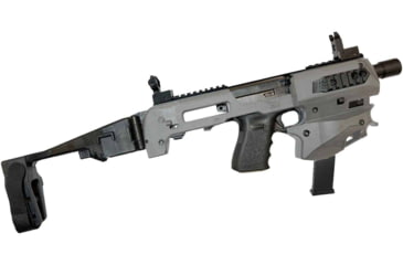 Image of CAA Gen 3 Glock 17/19/19X/22/23/31/32/G45 Micro Conversion Kit, Tungsten Gray, MCKGEN3TU