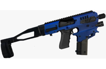 Image of CAA Micro Conversion Kit for Glock 20/21 Gen 2 w/Integral Flashlight, Blue, MCK21GEN2BLA