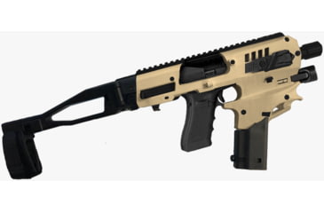 Image of CAA Micro Conversion Kit for Glock 20/21 Gen 2 w/Integral Flashlight, Tan, MCK21GEN2TA