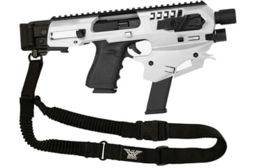 Image of CAA Micro Conversion Kit Gen 2 for Glock 17/19/19X/22/23/31/32/45, w/ TAC Compartment, White, MCKWTAC