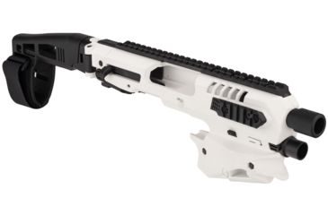 Image of CAA Smith &amp; Wesson MCK - Micro Conversion Kit, M&amp;P 9/M&amp;P 9 Compact/M&amp;P 40/M&amp;P 40 Compact, White, Long Stabilizer, MCKMPGEN1W