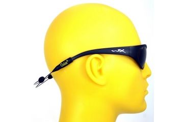 Image of Cablz Eyewear Retainer, Zipz, Black, 12 in, ZipzB12