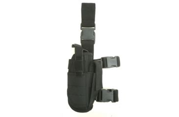 Image of Cactus Jack Drop Leg Holster, Glock 17, Beretta 92, 1911 , Fully adjustable, 600D polyester, Black, WCJDLHB