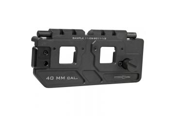 Image of Cadex Defence Quick Detach Bracket, MK19 Interface SOLO, Black, NSN 1005-20-006-4658 00573-A221