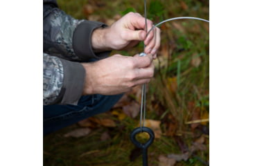 Image of Cage Permanent Hub Blinds Tower Cage R30 Hunting Blind, Black, 8 Foot, CTR3008