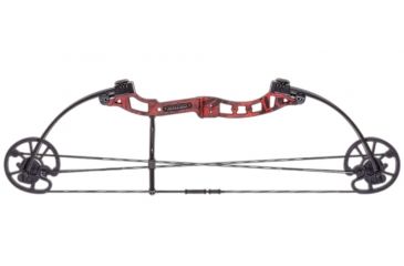 Image of Cajun Bowfishing Sucker Punch Bowfishing Bow Kit, Left Hand, Bow Only, Red/Black, A4CB20005L