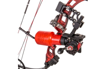 Image of DEMO, Cajun Bowfishing Sucker Punch RTF Bowfishing Bow Kit, Right Hand, Black/Red, A4CB21005R