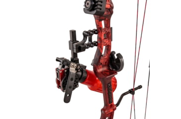 Image of DEMO, Cajun Bowfishing Sucker Punch RTF Bowfishing Bow Kit, Right Hand, Black/Red, A4CB21005R