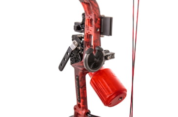 Image of DEMO, Cajun Bowfishing Sucker Punch RTF Bowfishing Bow Kit, Right Hand, Black/Red, A4CB21005R