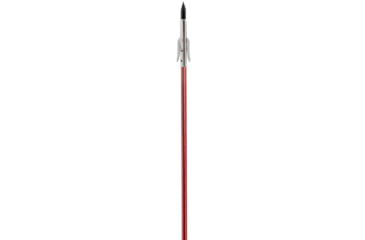 Image of Cajun Bowfishing Wasp arrow with Sting A ree point, Red/Black, ABF4902R