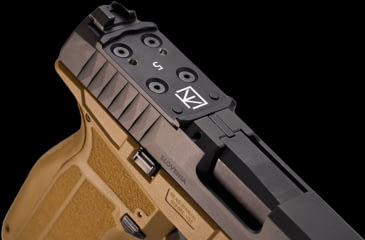 Image of Calculated Kinetics Arex Delta Gen 2 Optic Plate Mount, Type 1, Black, AXDG2-TYPE1