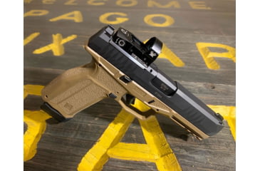 Image of Calculated Kinetics Arex Delta Gen 2 Optic Plate Mount, Type 1, Black, AXDG2-TYPE1