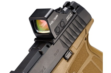 Image of Calculated Kinetics Arex Delta Gen 2 Optic Plate Mount, Type 1, Black, AXDG2-TYPE1