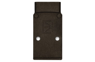 Image of Calculated Kinetics DOGTAG Optic Plate, For Trijicon SRO/RMR HD, Fits GLOCK Gen 6, Anodized, Black, GGEN6-SRODT