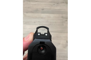 Image of Calculated Kinetics Canik Mete Dogtag Optic Plate, RMR Footprint, Black, CKMETE-RMRDT