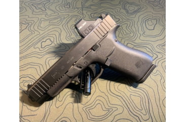 Image of Calculated Kinetics Glock 43x / 48 MOS Adapter Plate, Black, MOS43X-MRMSC