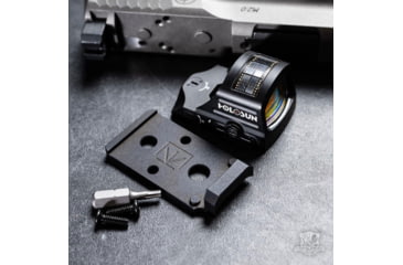 Image of Calculated Kinetics Smith and Wesson M&amp;P 2.0 Dogtag Optic Plate, Holosun EPS, Black, SMMP2-MRMSC