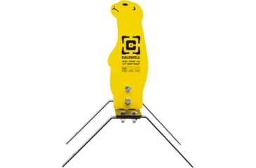Image of Caldwell AR500 Auto Reset Centerfire Prairie Dog Steel Shooting Target, Yellow, 1178561